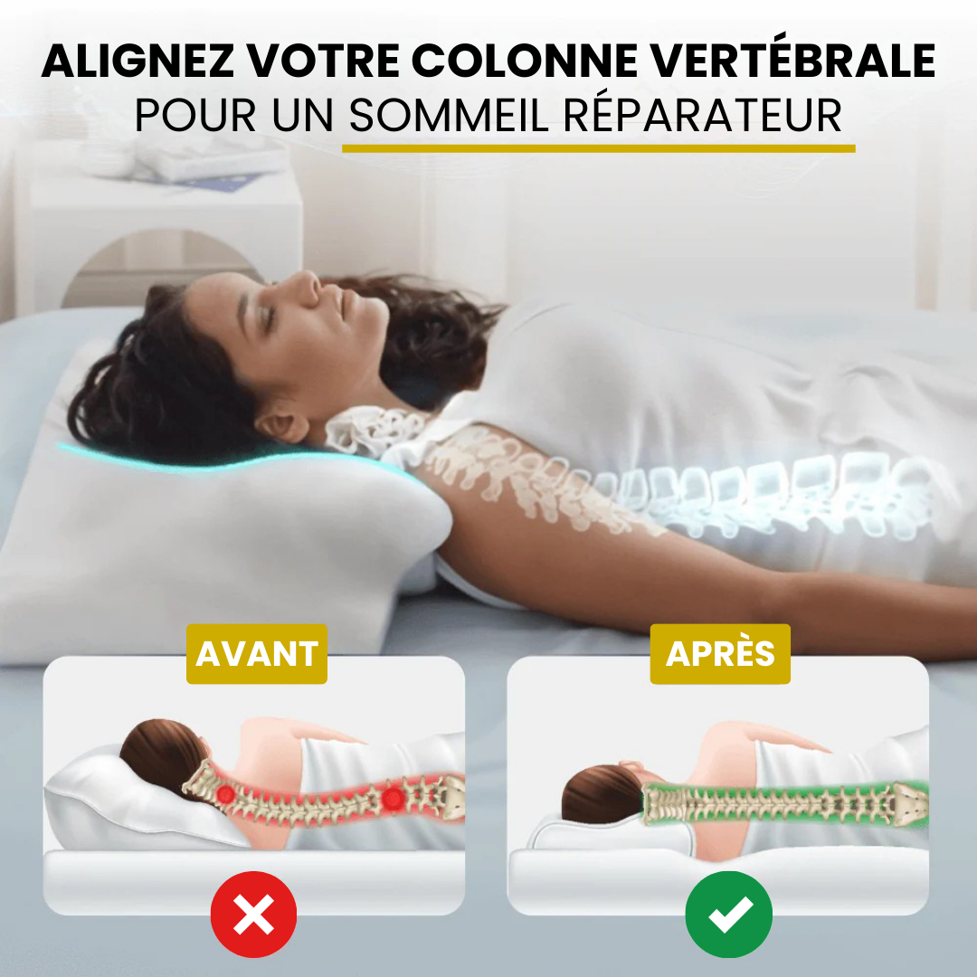 Oreiller Ergonomique Mokana 2.0