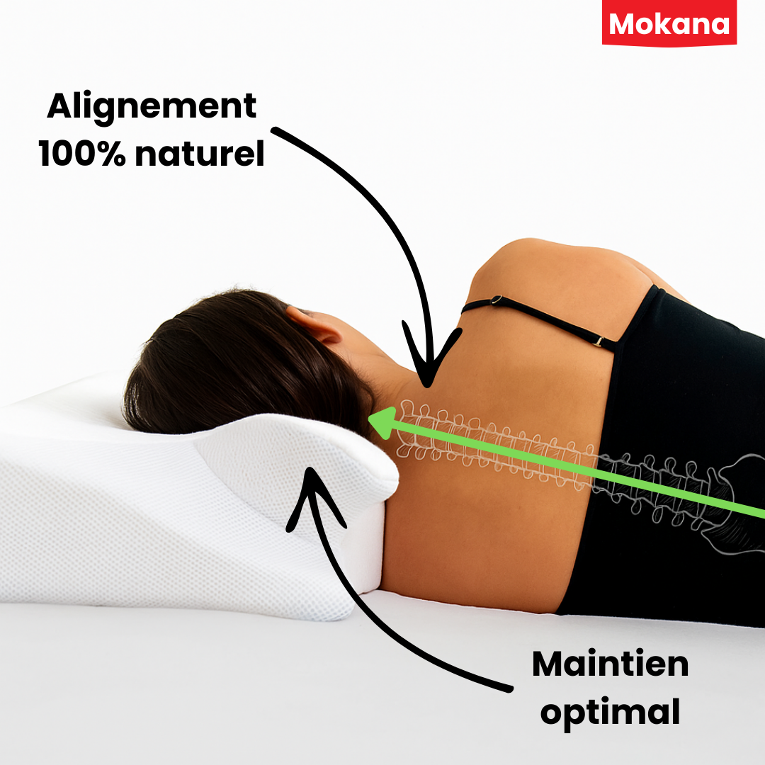 Oreiller Ergonomique Mokana 2.0